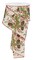 RG Ribbon: Holly Berries and Pinecones Wired Christmas Ribbon - 2.5" x 10 Yards - Ivory - For Bows, Wreaths, Crafts and Decorations